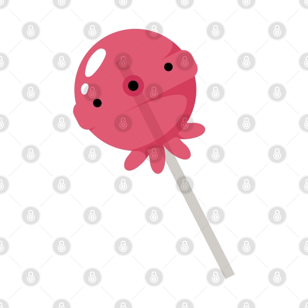 Octopus lollipop by Nikamii