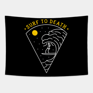 Surf to Death Tapestry