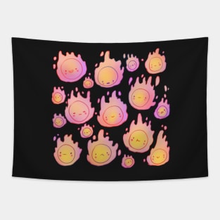 Little flames Tapestry