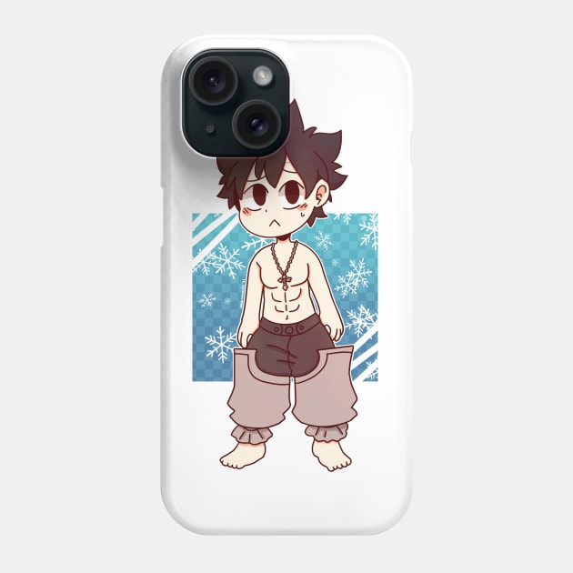 Kid Gray Phone Case by Dragnoodles