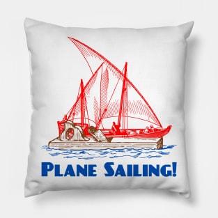 Plane Sailing Pillow