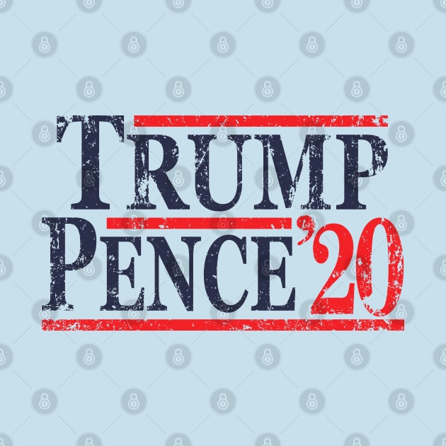 Vintage Trump Pence 20 by Etopix