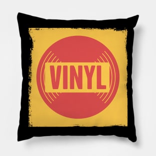 Retro Vintage Vinyl Record DJ Turntable Pillow