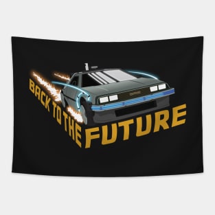 Back to the Future Tapestry