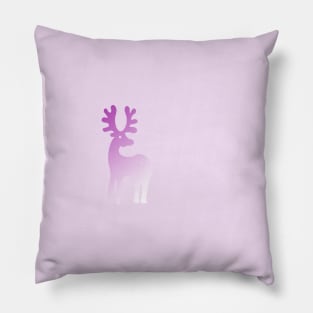 Reindeer lost in the fog Pillow