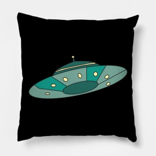 Flying UFO Pillow