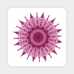 Pink Mandala Design Magnet