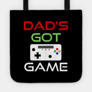 Retro Dad Gamer Shirt Tote