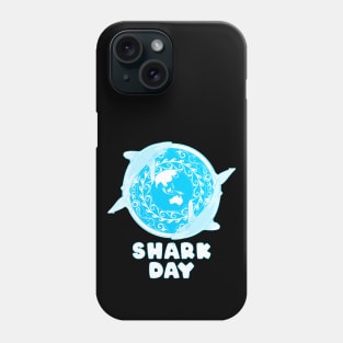 Oceanic Whitetip Shark Day Phone Case