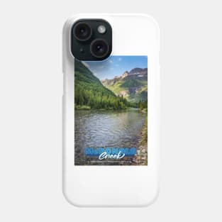 McDonald Creek Glacier National Park Phone Case