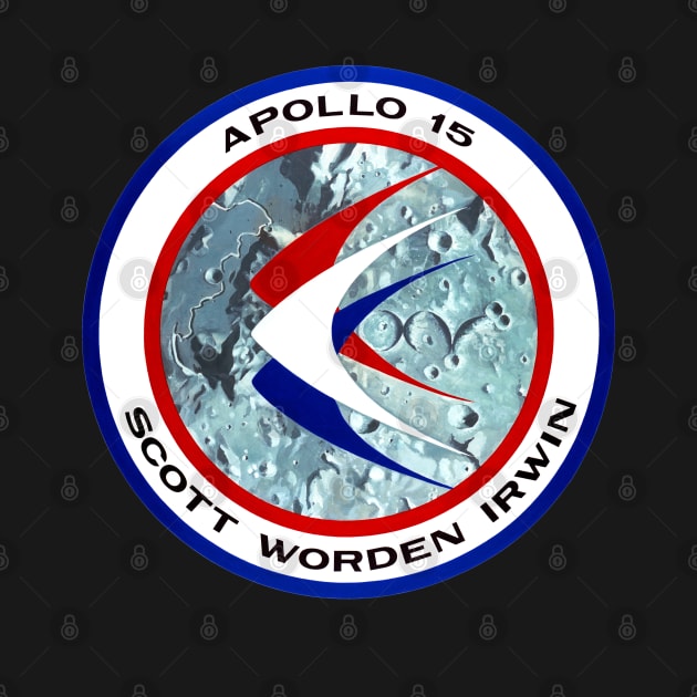 Apollo 15 NASA Mission Astronaut Crew Patch by jutulen