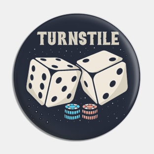 turnstile DIce Pin