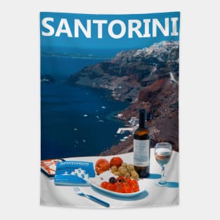 Santorini Tapestry