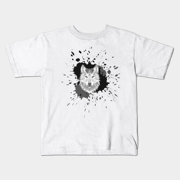 Painted Wolf Painted Wolf Kids T Shirt Teepublic