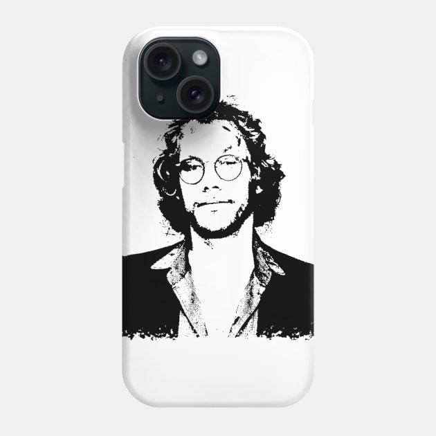 Warren Zevon Portrait Phone Case by phatvo