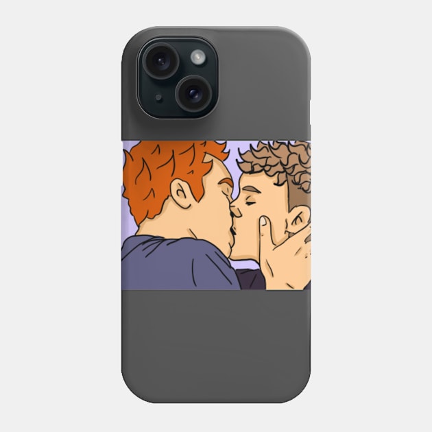 Purpleberry Kisses Phone Case by TipsyTommy