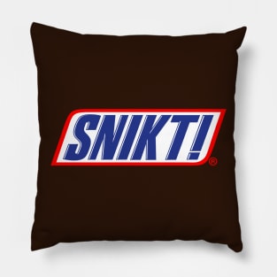 Chocologan Chocolate Superhero Mutant Quote Logo Parody Pillow