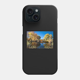 Fall in Hudson park Phone Case