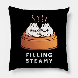 Filling Steamy Cute Dimsum  Bao Pun Pillow