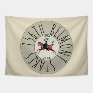 156th Belmont Stakes horse racing design Tapestry