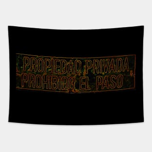 private property Tapestry