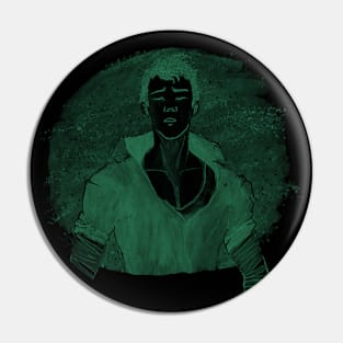 Remy and The Portal (Inverted Green) Pin