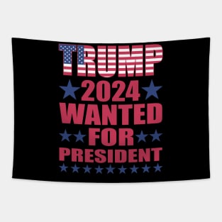 WANTED FOR PRESIDENT Tapestry