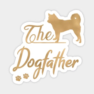 The Akita Dogfather, Dog Dad Magnet