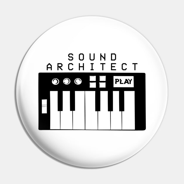 Sound Architect Pin by Ritmoculto