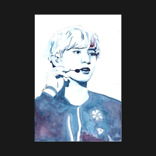 EXO Chanyeol Watercolour Design by NiamhYoungArt T-Shirt