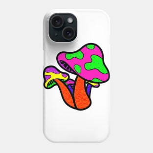 Vibrant Mushroom Phone Case