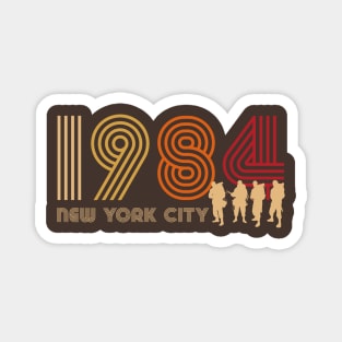 New York City 1984 Magnet