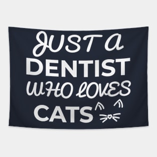 dentist cat lover Tapestry