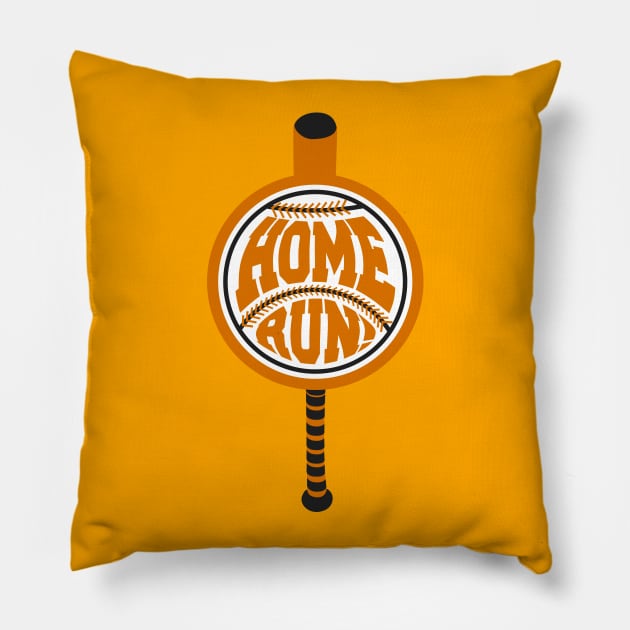 HOME RUN! Pillow by soaktrendingworld