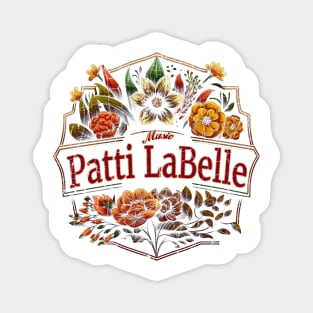 Patti LaBelle Flower Vintage Magnet