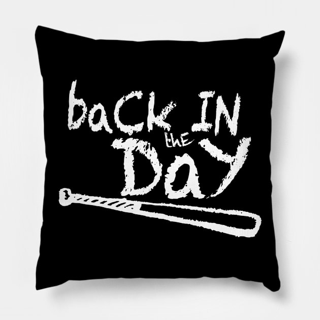 Naughty Back In The Day Pillow by PopCultureShirts