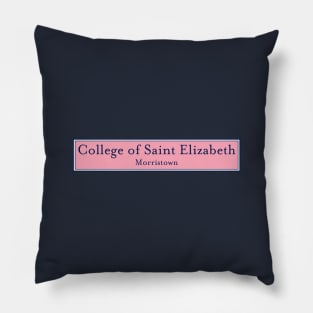 College of Saint Elizabeth Pillow