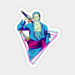 zoro roronoa - one piece anime Magnet