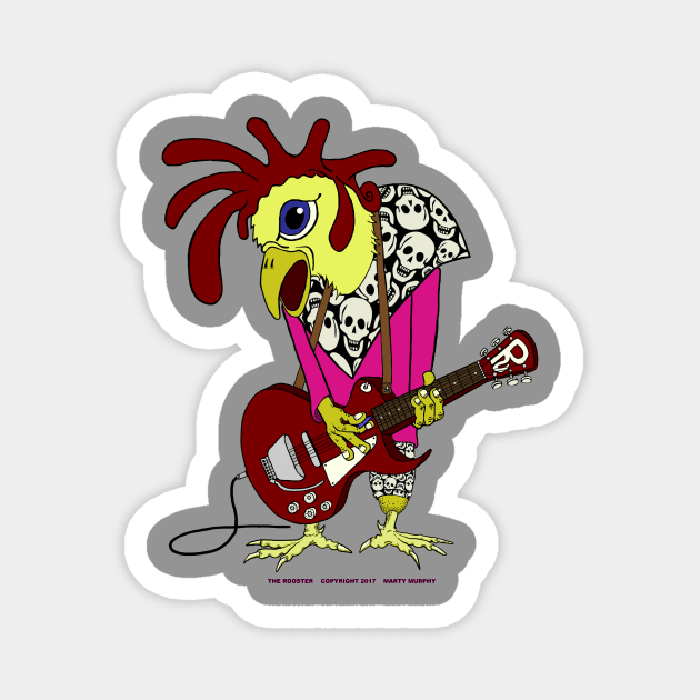 The Rooster Magnet by spiralsaint