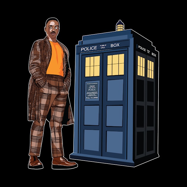 THE DOCTOR IS HERE! by KARMADESIGNER T-SHIRT SHOP