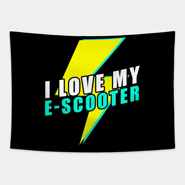 e-scooter scooter escooter Tapestry by SplashDesign