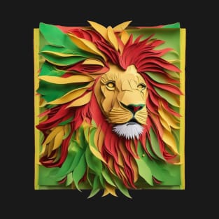 Reggae Lion Portrait T-Shirt