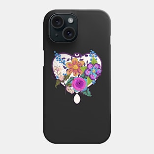 Floral Heart | Cherie's Art Original (c)2020 Phone Case