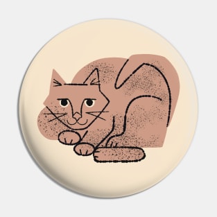 Cuddly Cat No. 2 Pin