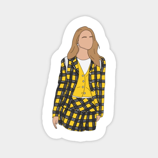 Cher - Clueless Magnet by hereidrawagain