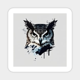 Don't mess with The Owl - Awesome Owl #10 Magnet