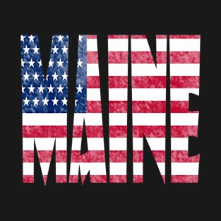 Maine state design T-Shirt