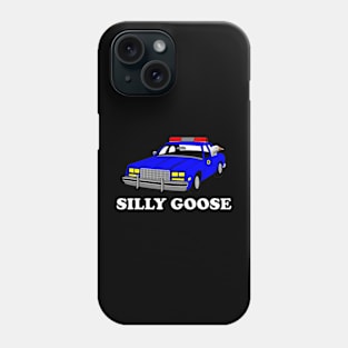 Silly Goose On Police Car Funny Meme Tee Phone Case