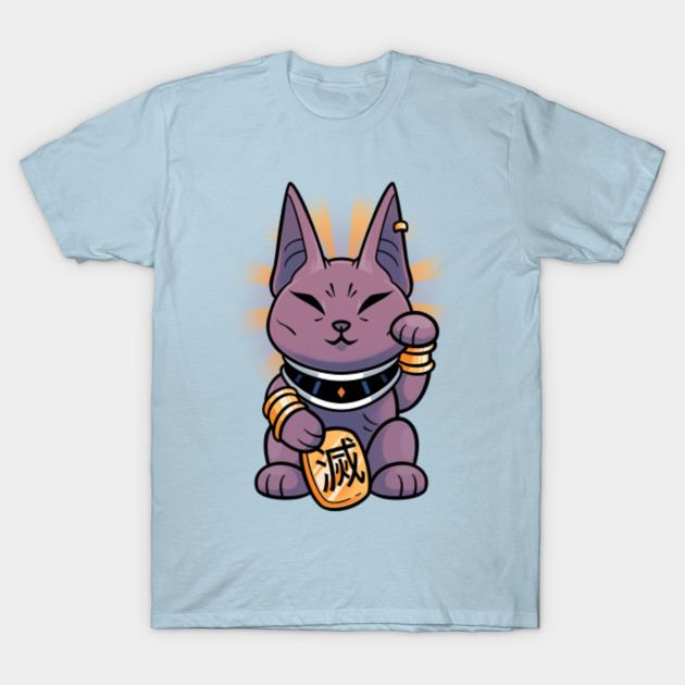 Disover Lucky Beerus - Dragon Ball - T-Shirt