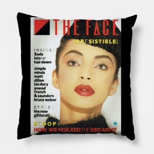 Sade The Face 1984 Pillow